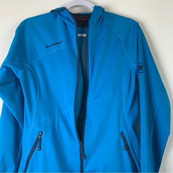 Mammut Womens blue Lemah full zip hooded jacket XS - Picture 5 of 10